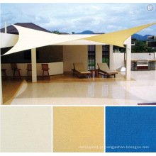 Material de HDPE Sunshading toldo dom sombra vela